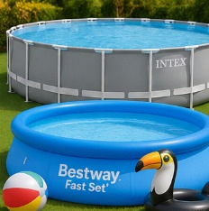 מתנפחים, בריכות BESTWAY ובריכות INTEX
